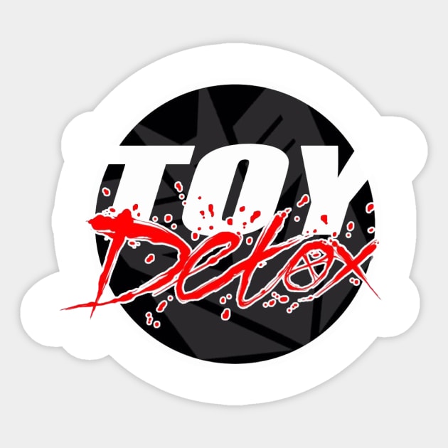 Detox Logo Fit Sticker by ToyDetox